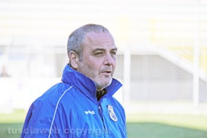 L'allenatore Attilio Gregori
