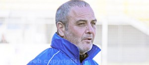 L'allenatore della Viterbese Attilio Gregori