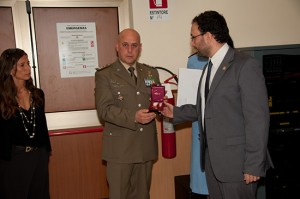 La cerimonia per la medaglia d'oro alla memoria del generale Calligaris