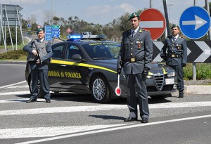 Posto di blocco della finanza 