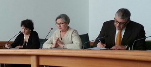 Da sinistra Longo, Calcagnini e D'Angelo