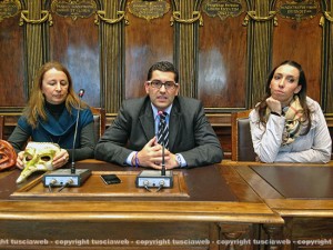 Serenella Bovi, Giacomo Barelli e Debora Proietti