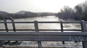 Il Tevere- La-situazione a ponte Felice