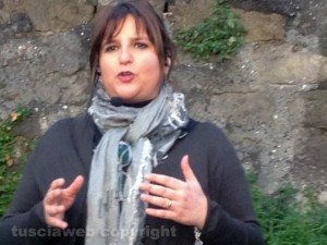 Viterbo - Itinerario felliniano - Irene Temperini, presidente della Pro loco