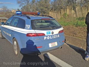 Superstrada - Una pattuglia della polstrada