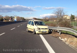 Viterbo - Testacoda sulla superstrada