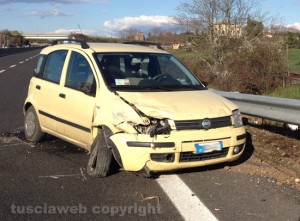 Viterbo - Testacoda sulla superstrada
