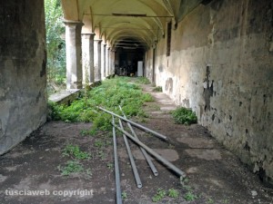 Parte del chiostro del complesso di San Simeone e Giuda