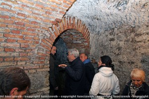 i sotterranei di palazzo Vico