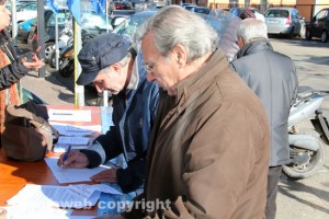 Arsenico, la raccolta firme