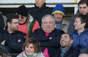 Piero Camilli in tribuna