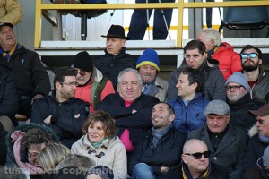 Il patron Piero Camilli in tribuna