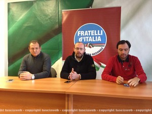 Paolo Bozzi, Paolo Bianchini e Giuseppe Talucci Peruzzi