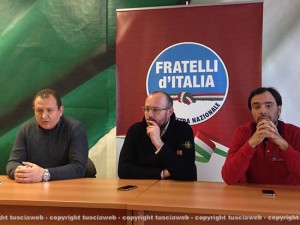 Paolo Bozzi, Paolo Bianchini e Giuseppe Talucci Peruzzi