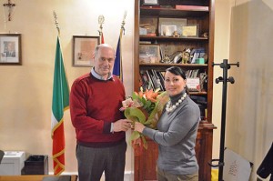 Il sindaco Mazzola e l'assessore La Valle