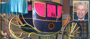 La carrozza dei Priori e nel riquadro Michelini