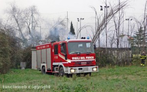 Le foto dell'incendio scattate da Michele Albano