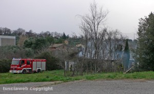 Le foto dell'incendio scattate da Michele Albano