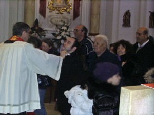 La celebrazione di san Biagio a Marta