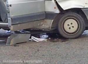 Tuscania- L'incidente mortale sulla Piansanese