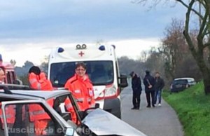 Tuscania- L'incidente mortale sulla Piansanese