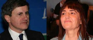 Gianni Alemanno e Renata Polverini