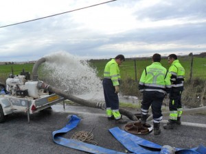 I volontari Asvom a Fiumicino 