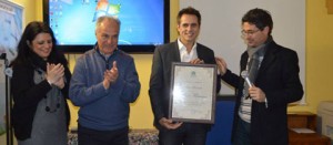 Fontana riceve il riconoscimento di socio onorario