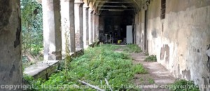 Parte del chiostro del complesso di San Simone e Giuda