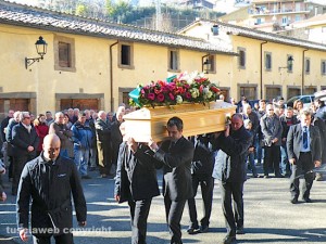 I funerali di Ugo Rapiti