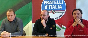 Paolo Bozzi, Paolo Bianchini e Giuseppe Talucci Peruzzi