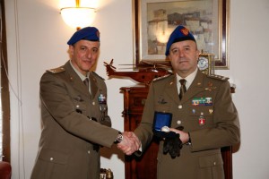 La visita del generale Bernardini 