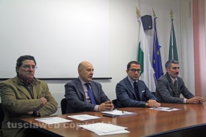 Da sinistra: Peparello, Barlozzini, De Simone e Crea