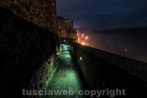 La notte a Civita Castellana 
