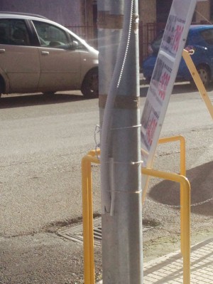 La segnalazione sulla pubblica illuminazione 