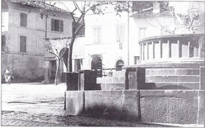 Il lavatoio negli anni 50