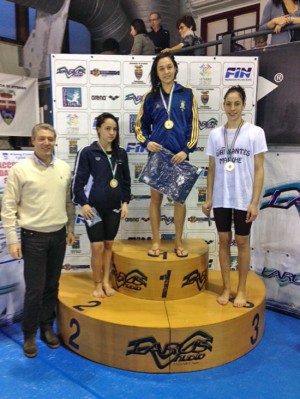 La premiazione con Fracassini 