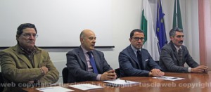 Da sinistra: Peparello, Barlozzini, De Simone e Crea