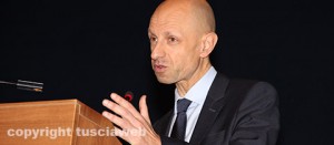 Il rettore dell'Università della Tuscia Alessandro Ruggieri