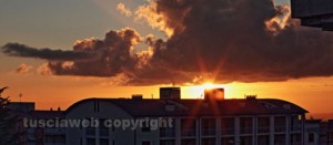 Il tramonto dal Barco