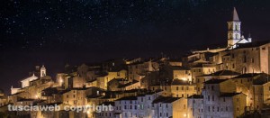 Grotte di Castro sotto un cielo stellato