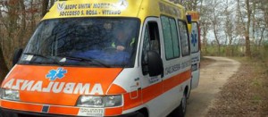 Un'ambulanza