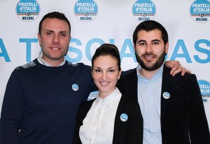 Alberto Cataldi, Giulia Matteucci e Luca Giampieri