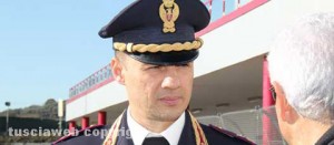 Il comandante della Polstrada Federico Zaccaria