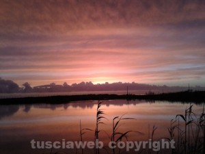 Il tramonto alle Saline 
