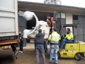 La preparazione del container 