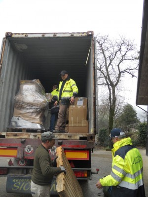 La preparazione del container 
