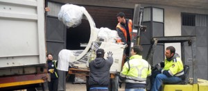 La preparazione del container