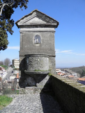 Canepina - Castello Anguillara - Il pulpito di San Bernardino 