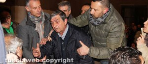Il commerciante Abatecola si scaglia contro l'assessore e viene bloccato